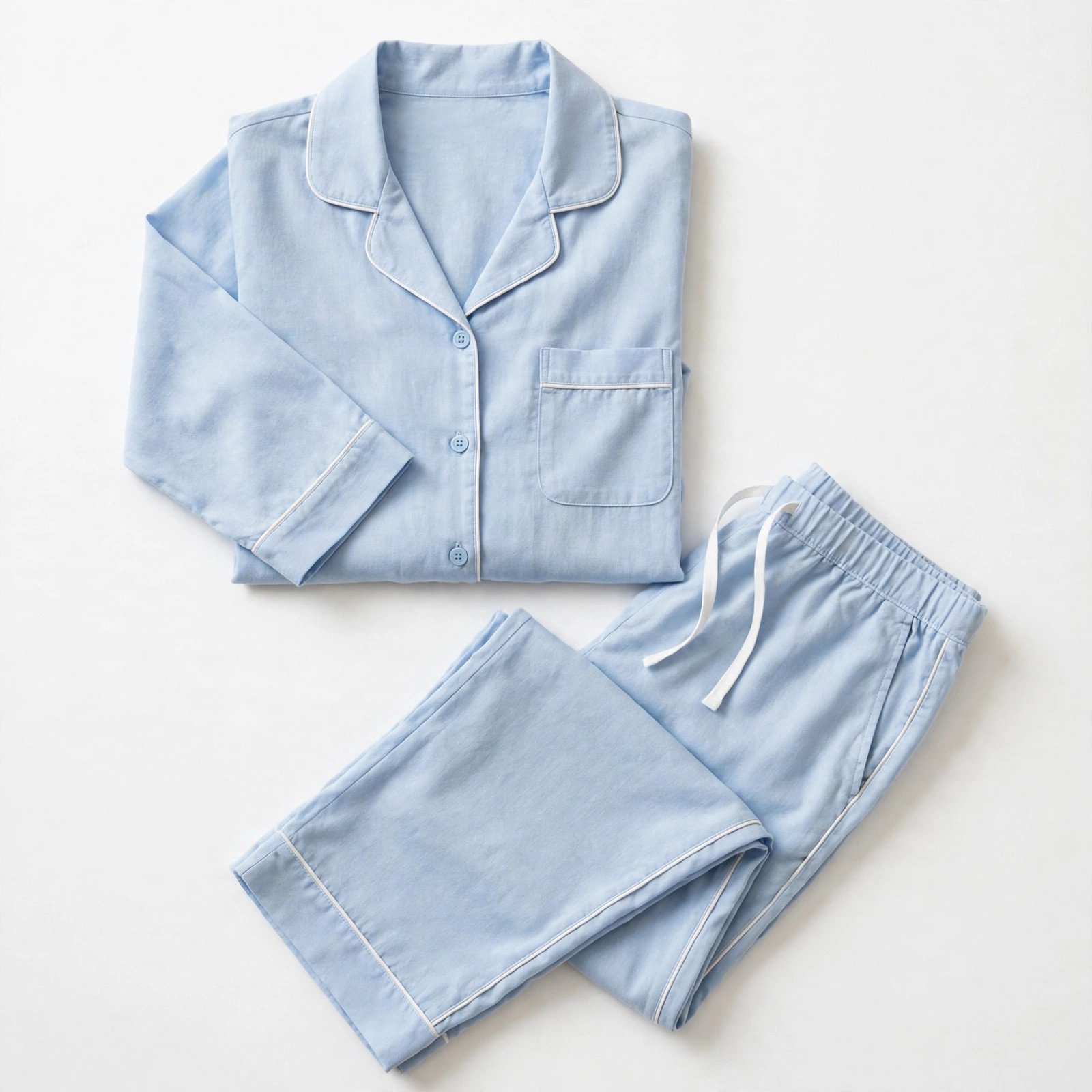 Polka Dot Cotton PJ Set — view 2