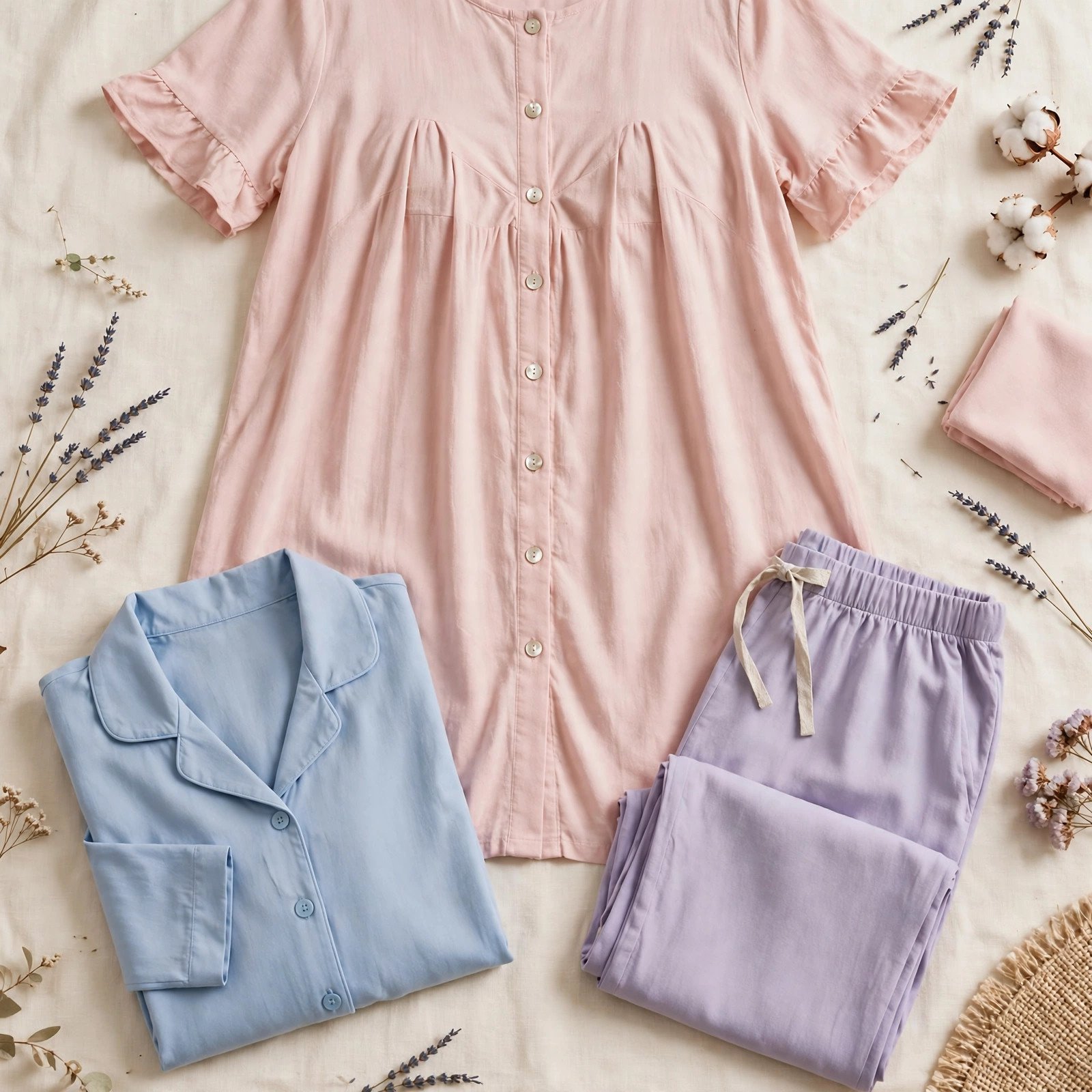 Mama Bloom Cotton Maternity Nighty