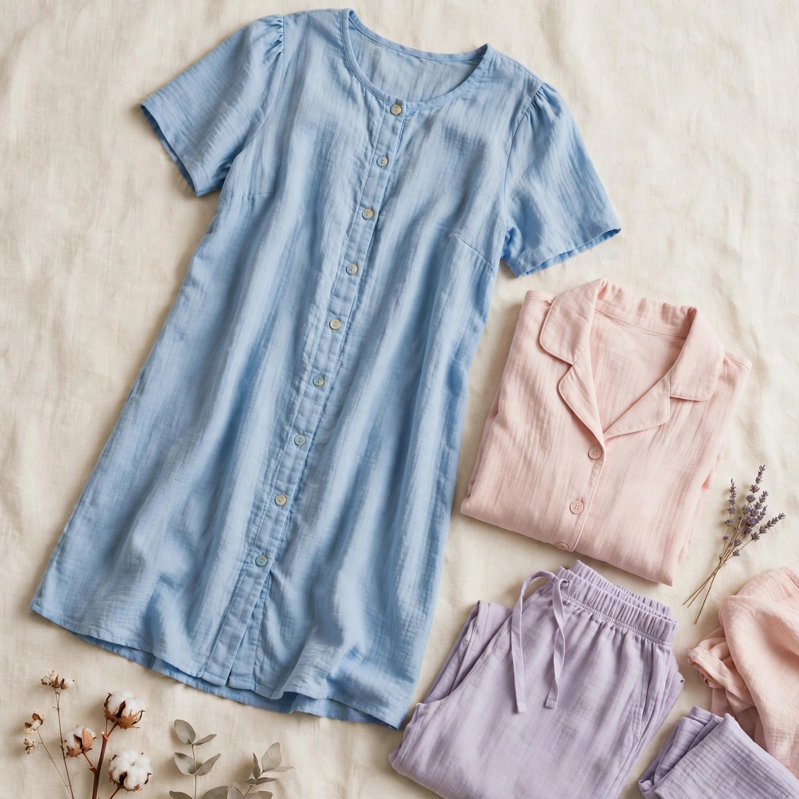 Third Trimester Loose Night Suit — view 2