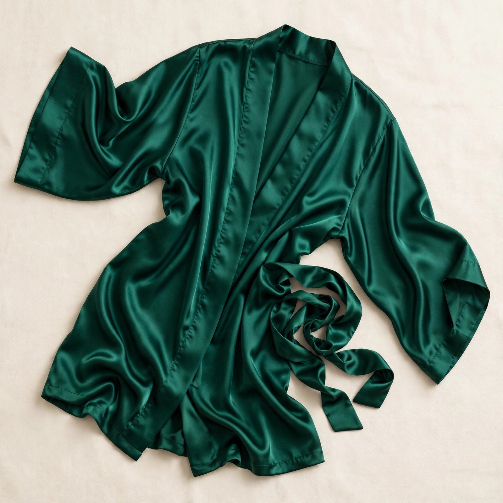 Rosewater Silk Robe