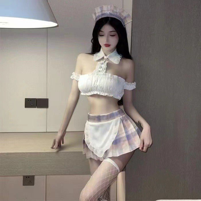 7 Piece Short Skirt Type Nighty — view 3