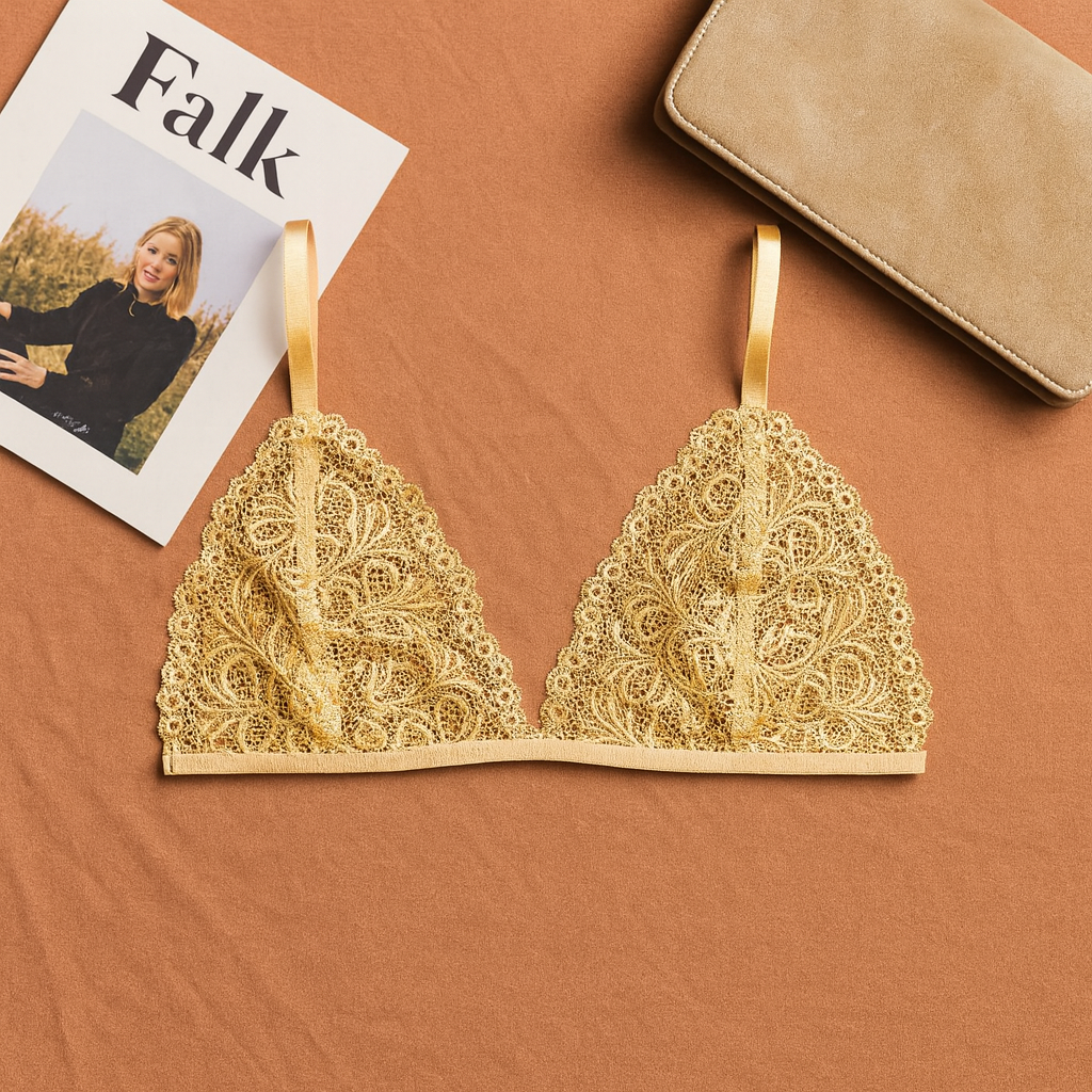 All Net Very Soft Flower Design Bra — view 4