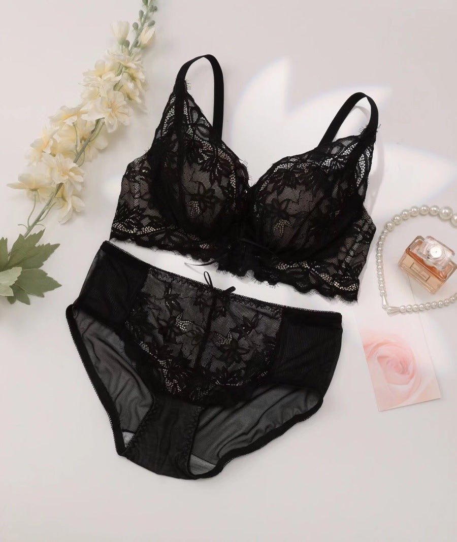 Bow Style Single Padded Smooth Bra & Panty Set — view 6
