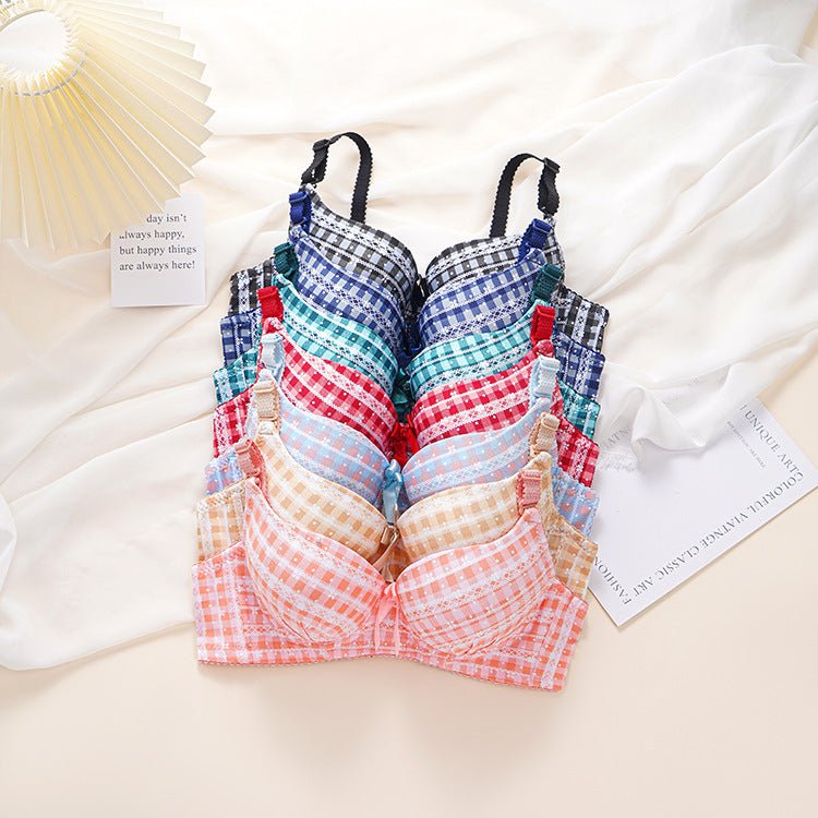 Check Design Elegant Wired Daily Wear Pushup Bra — view 2