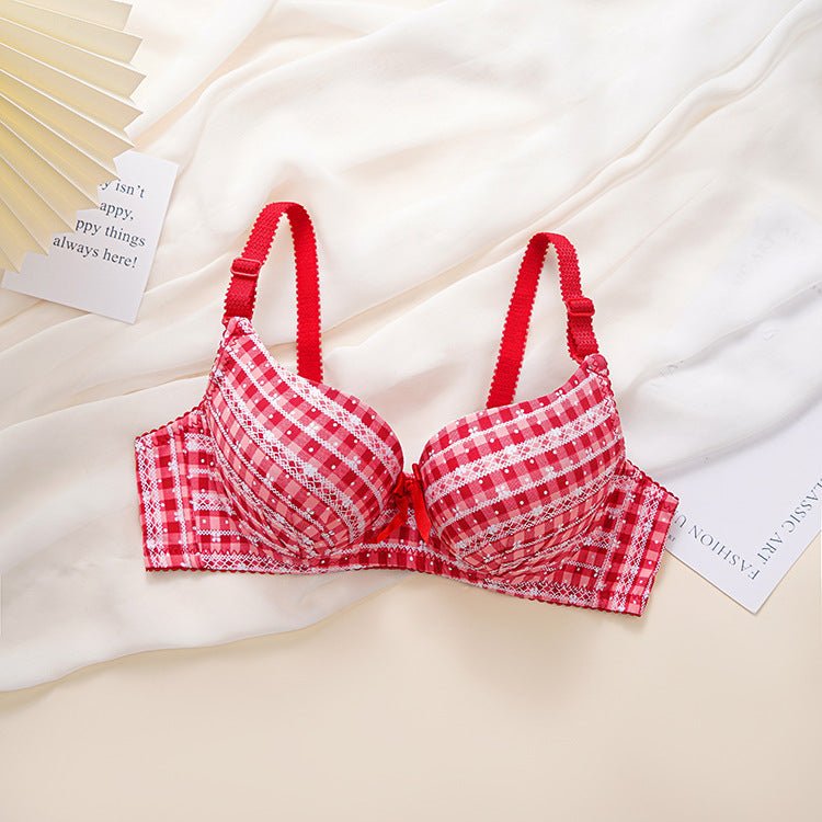 Check Design Elegant Wired Daily Wear Pushup Bra — view 4