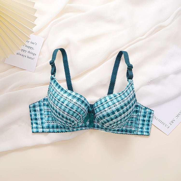 Check Design Elegant Wired Daily Wear Pushup Bra — view 5