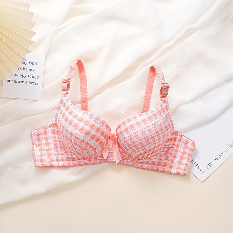 Check Design Elegant Wired Daily Wear Pushup Bra — view 7