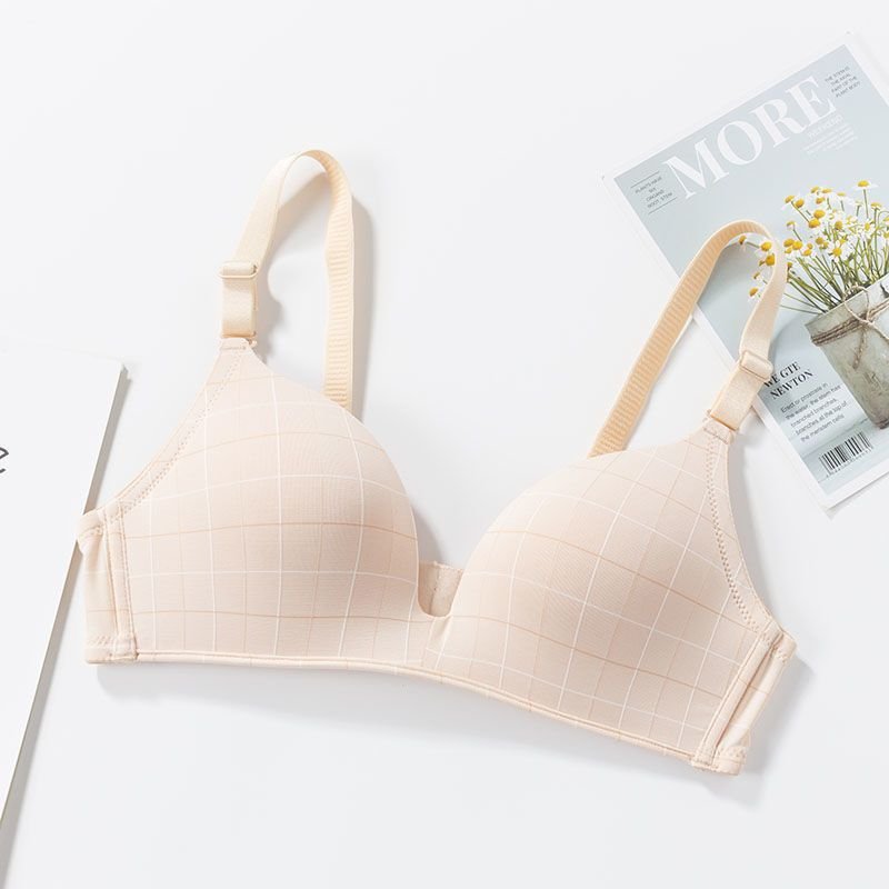 Check Design Very Soft & Smooth Bra & Underwear Set — view 5