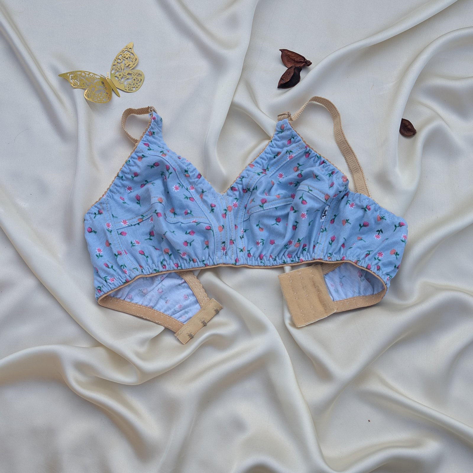 Colorfull Design Mix  Fabric Bra — view 21