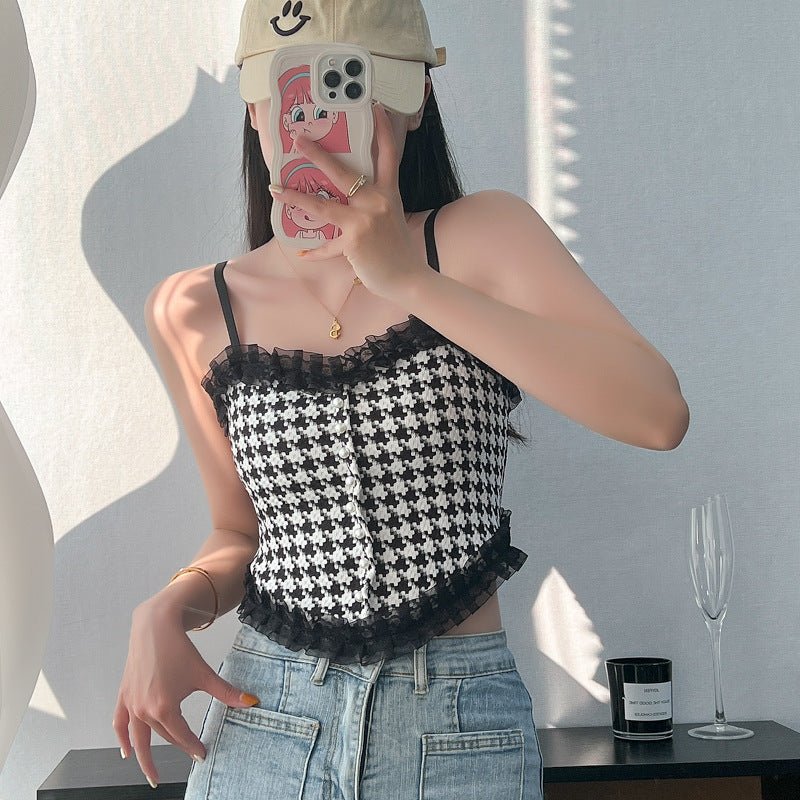Corset Design  Padded Tank Top/ Camisole — view 2