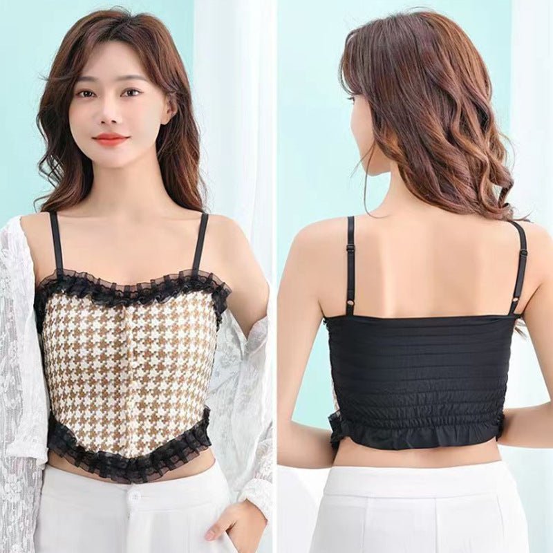Corset Design  Padded Tank Top/ Camisole — view 3