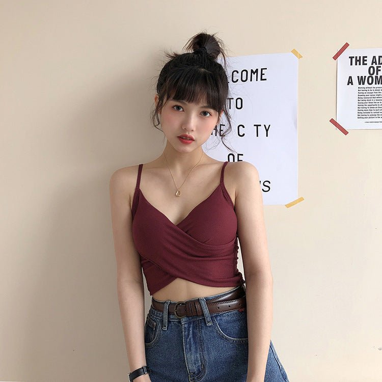 Cross Design Elegant Tank Top — view 4