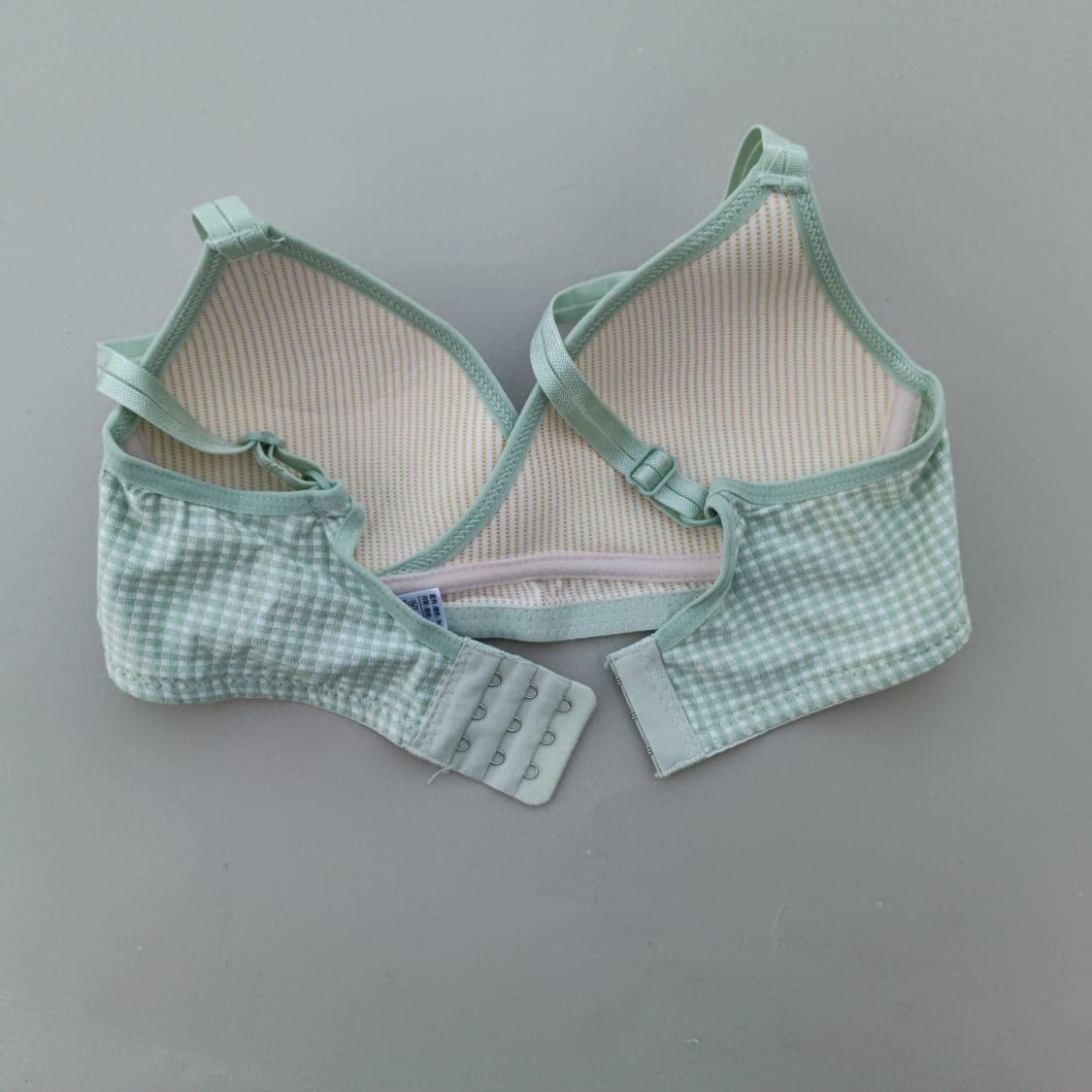 Dotted Cross Type Soft & Smooth Wireless Padded Bra — view 12