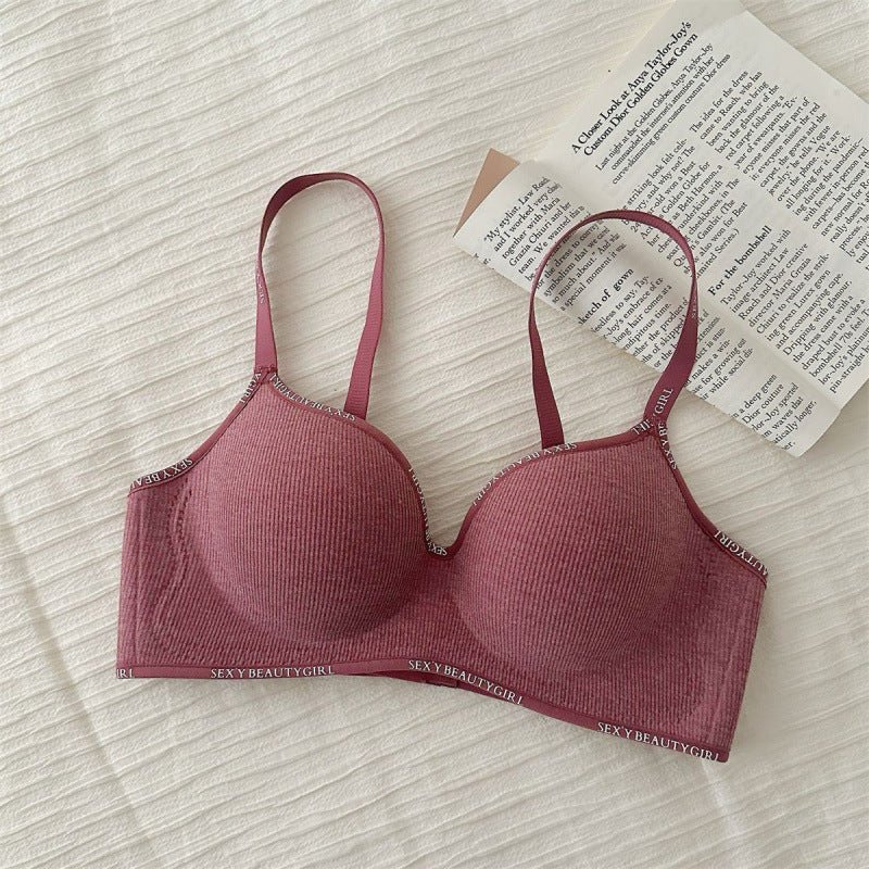 Very Soft Double Padded Foamy Jersey Bra — view 5