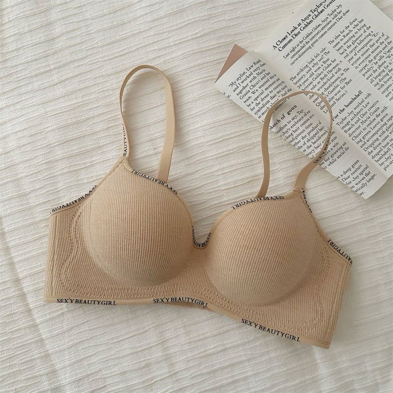 Very Soft Double Padded Foamy Jersey Bra — view 7