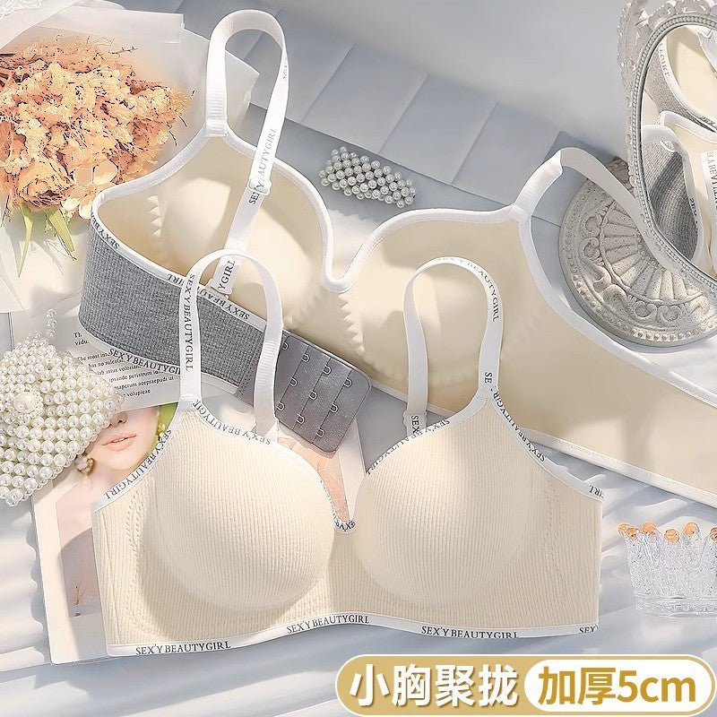 Very Soft Double Padded Foamy Jersey Bra — view 9
