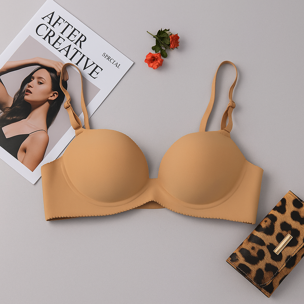 Double Padded Very Soft & Smooth Deep Cleavage Daily Wear Bra — view 2