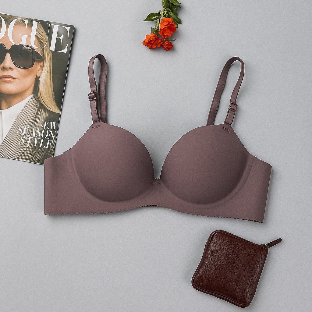 Double Padded Very Soft & Smooth Deep Cleavage Daily Wear Bra — view 6