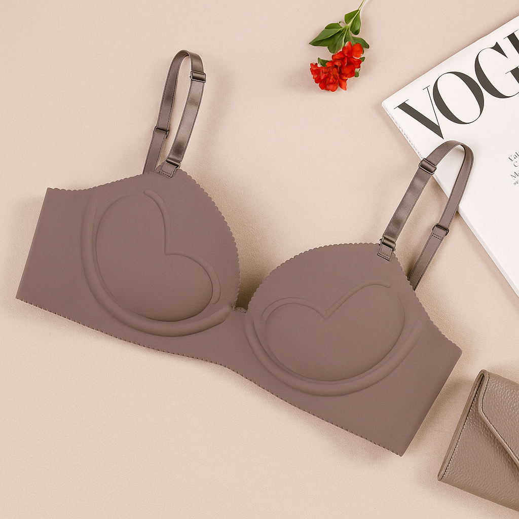 Double Padded Very Soft & Smooth Deep Cleavage Daily Wear Bra — view 9
