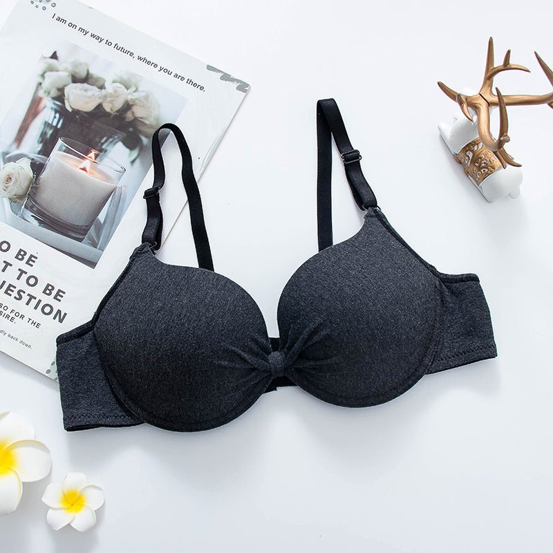 Double Padded Wired Pushup Jersey Bra