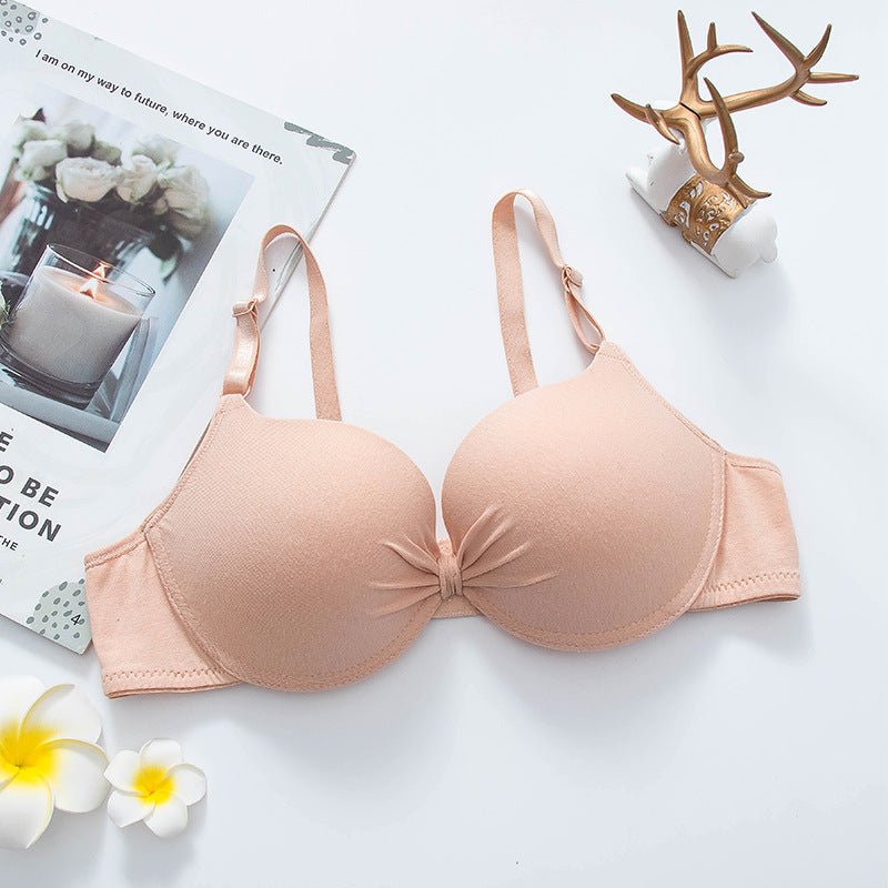 Double Padded Wired Pushup Jersey Bra — view 2