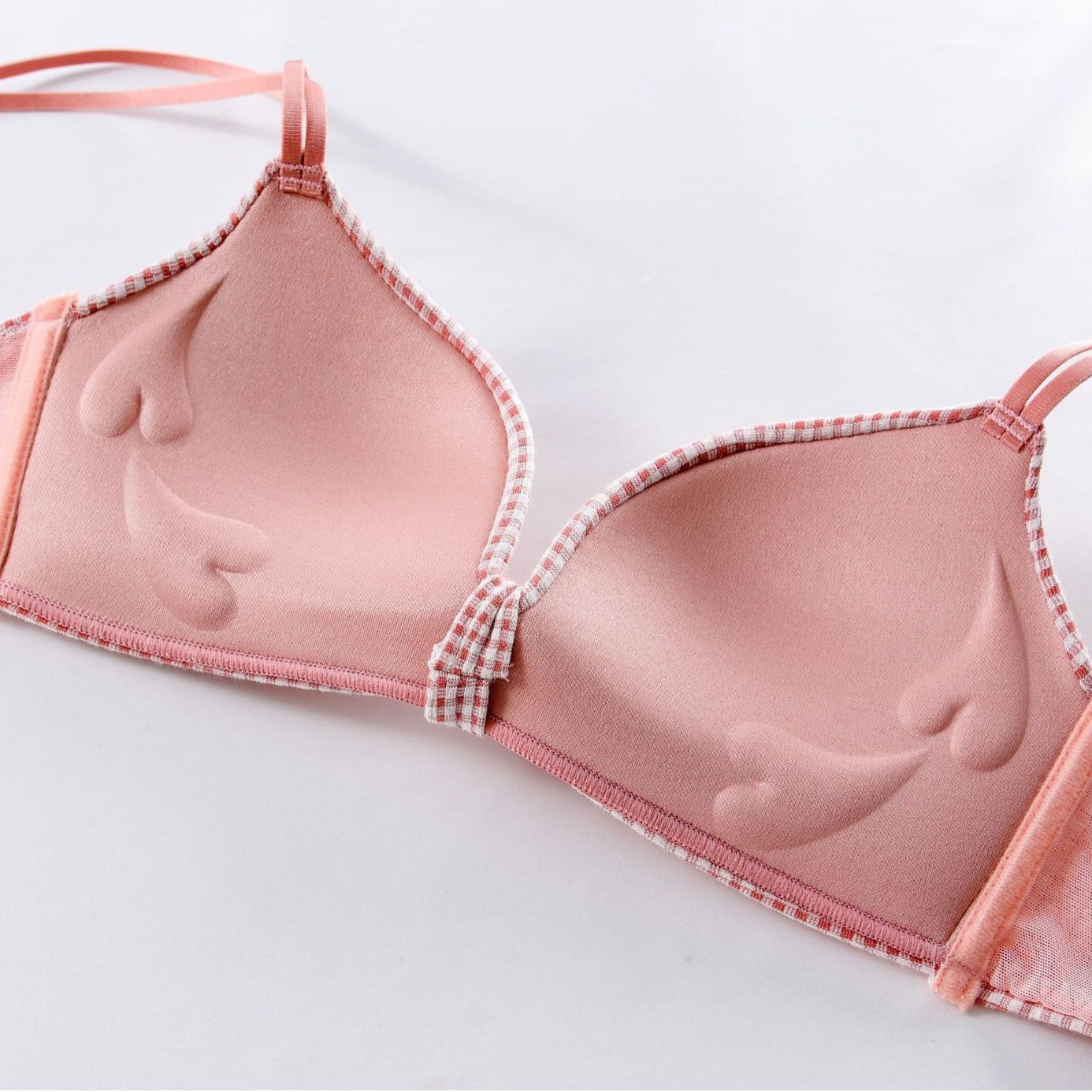 Double Stripped Medium Padded Daily Wear Bra — view 4