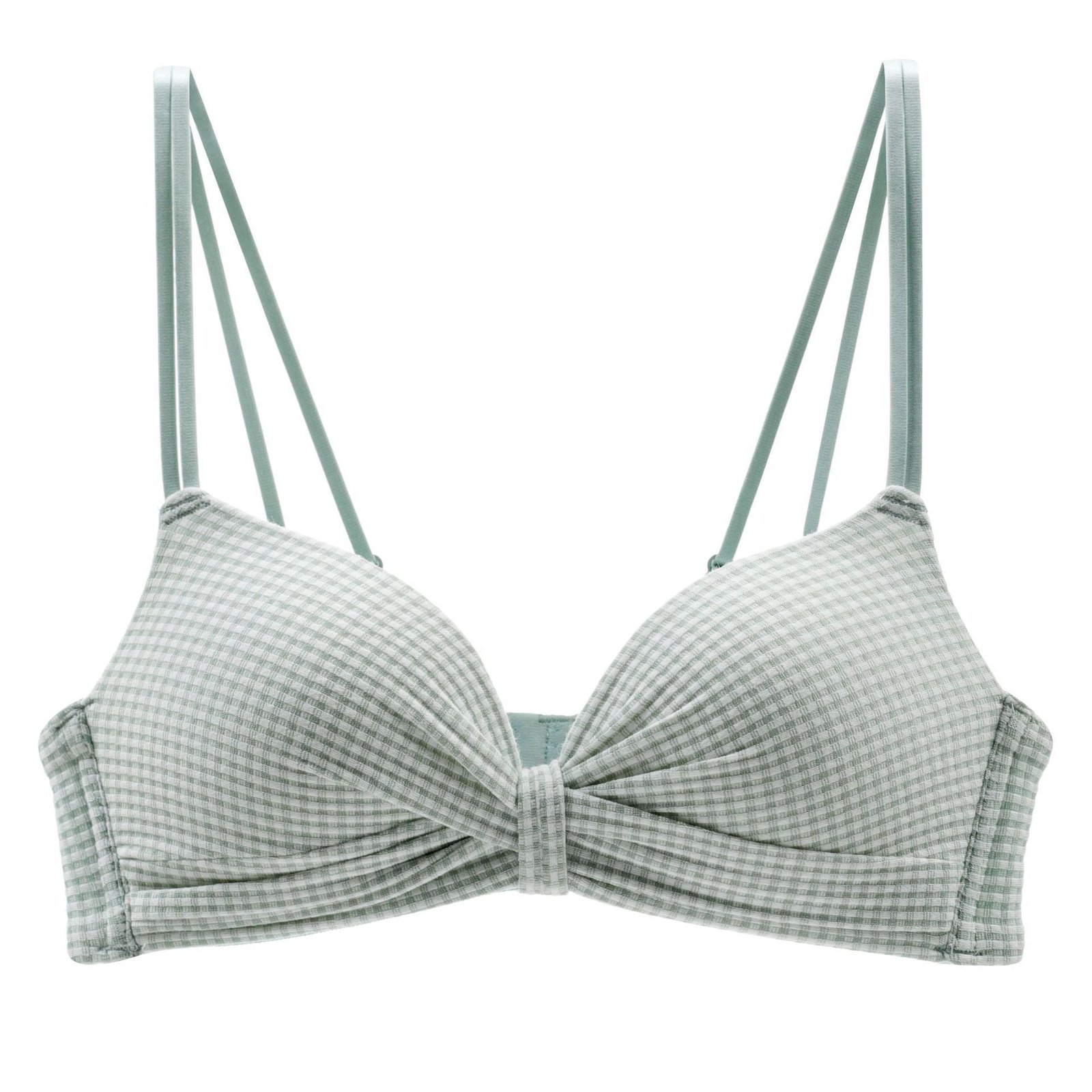 Double Stripped Medium Padded Daily Wear Bra — view 5