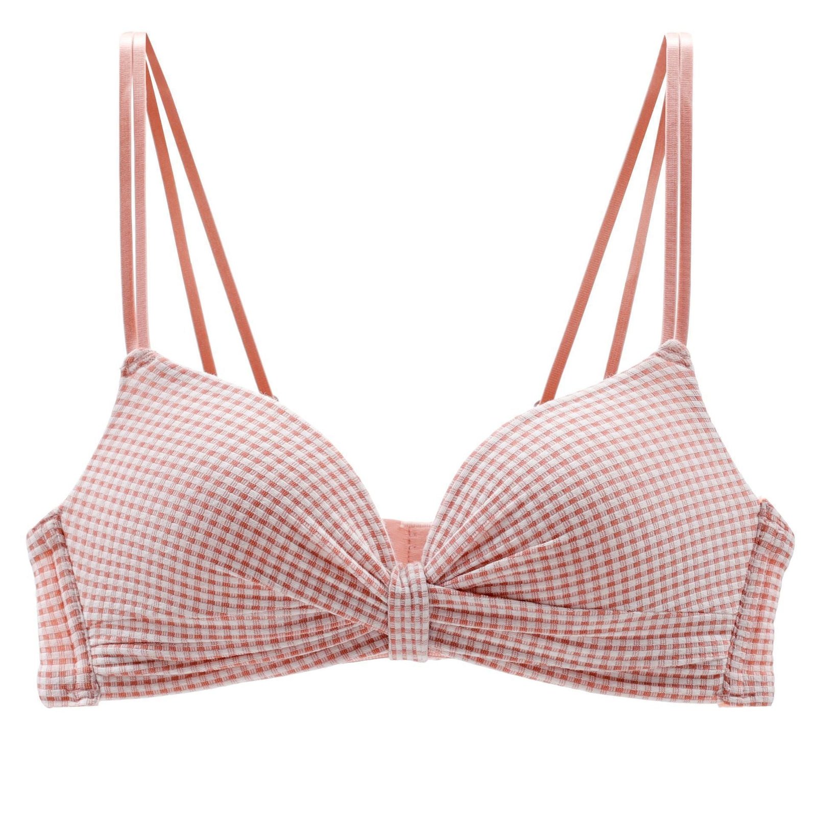 Double Stripped Medium Padded Daily Wear Bra — view 6