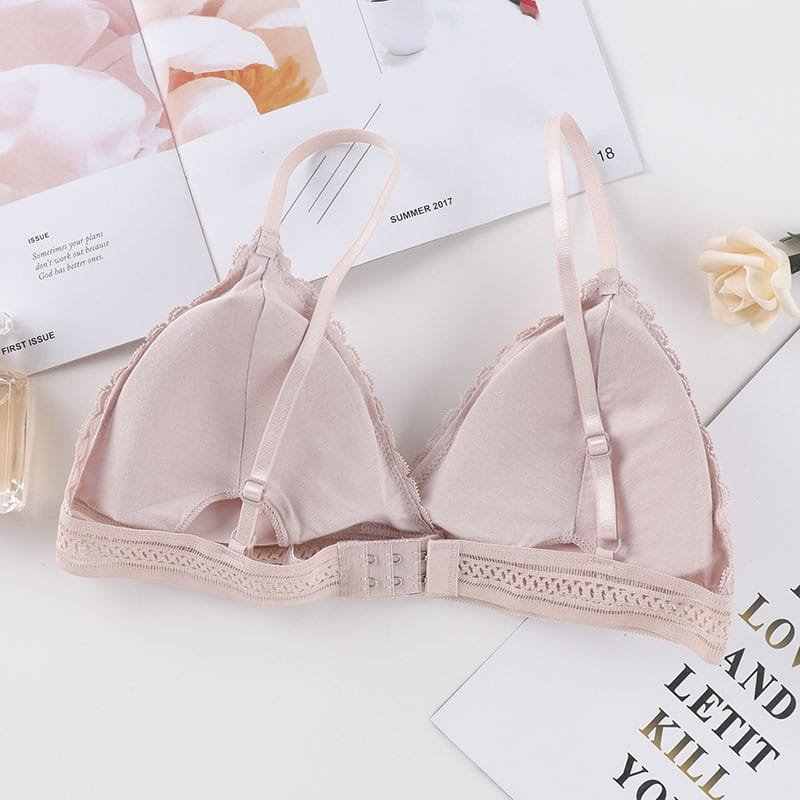 French Style V shape Net Bra — view 9