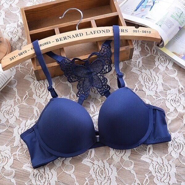 Front Open Butterfly Bra Single Padded  ( Only Bra) — view 7