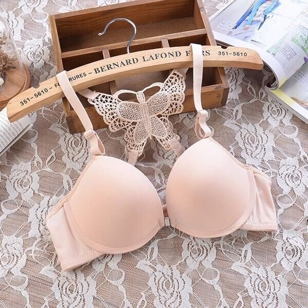 Front Open Butterfly Bra Single Padded  ( Only Bra) — view 8