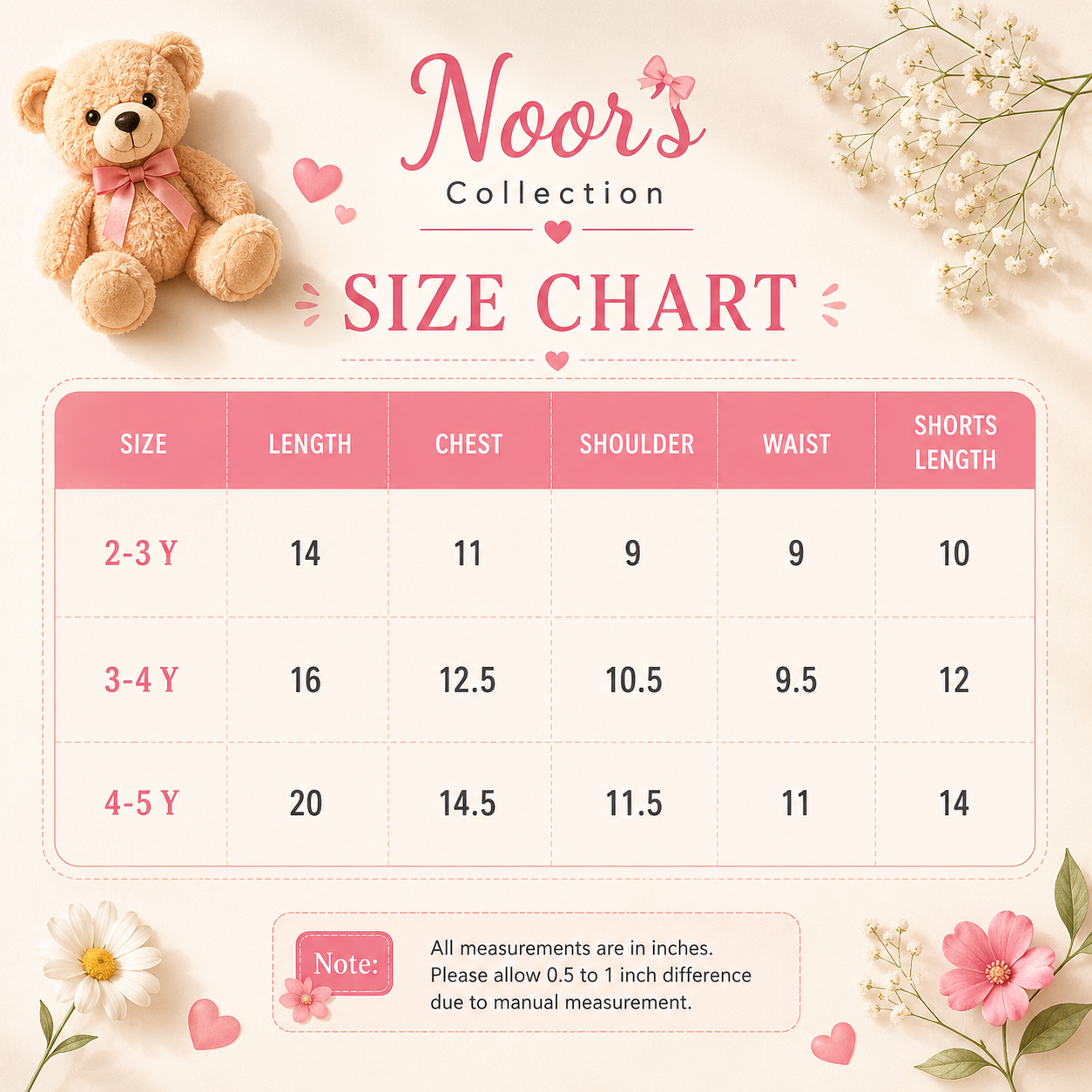 Girls Cotton Dress &amp; Shorts Set – Noor's Collection — view 3