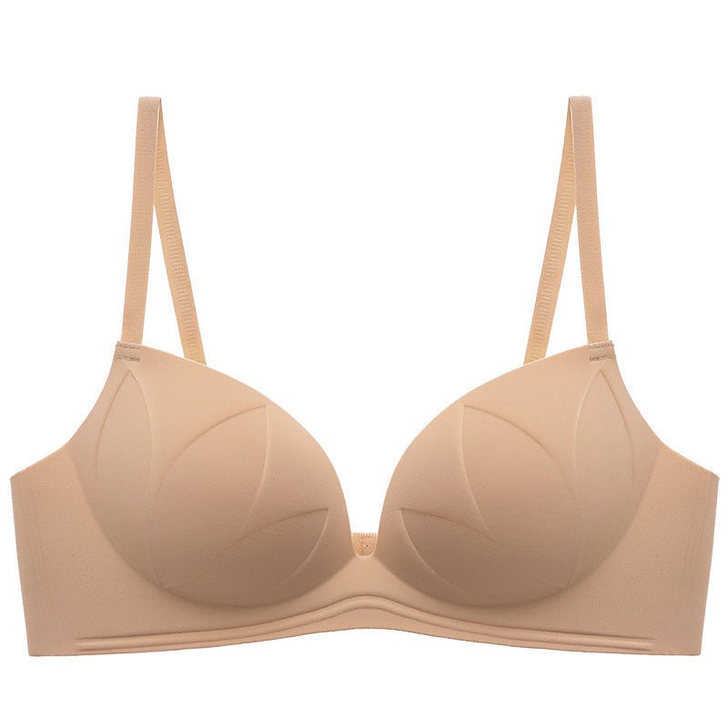 Imposed Design Hand Shape Seamless Medium Padded Bra — view 4