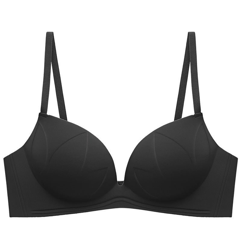 Imposed Design Hand Shape Seamless Medium Padded Bra — view 5