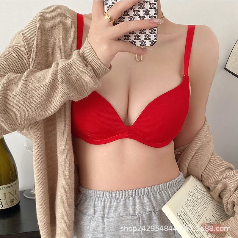 Jersey T-Shirt Soft Single  Padded Bra — view 4