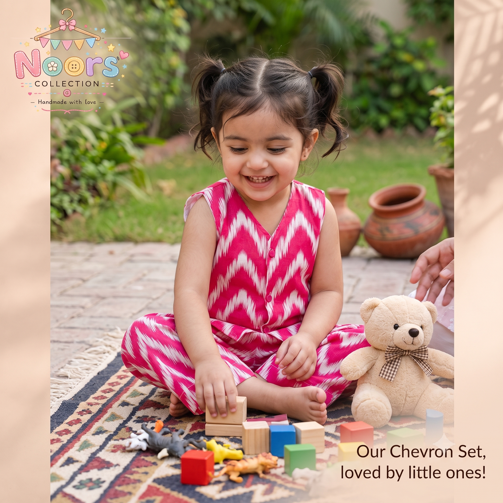 Kids Sleevless Top & Trouser — view 7