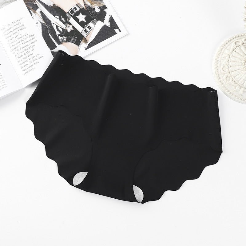 Laser Cut Seamless Ice Silk Soft & Smooth Panties — view 2