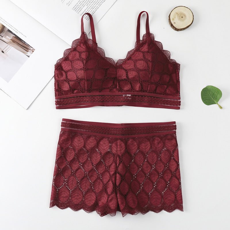 Leaf Padded Bra & Penty Set — view 5