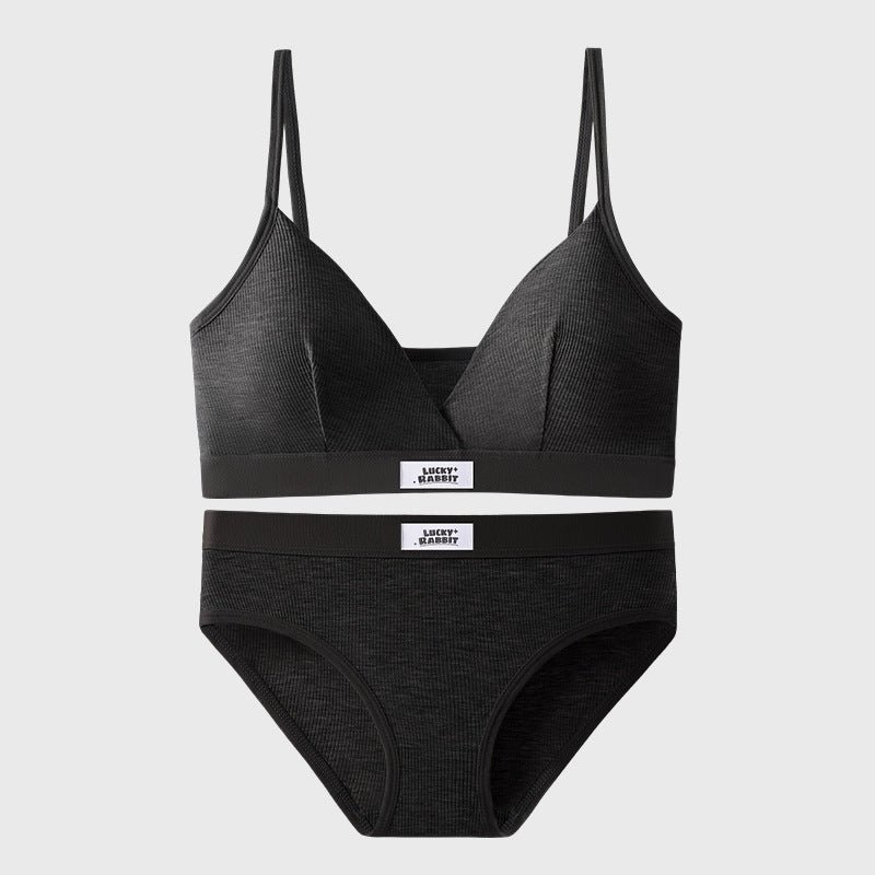 Lucky Rabbit Light Padded Bra Set — view 3