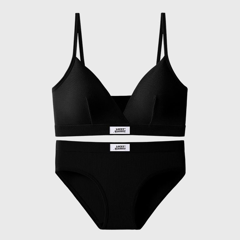 Lucky Rabbit Light Padded Bra Set — view 5