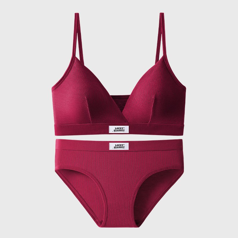 Lucky Rabbit Light Padded Bra Set — view 6