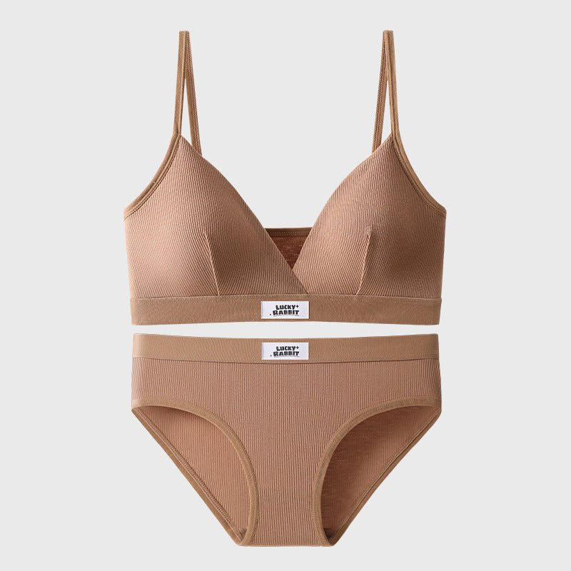 Lucky Rabbit Light Padded Bra Set — view 7
