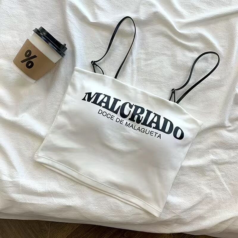 MALCRIADO written Short Camisole — view 2