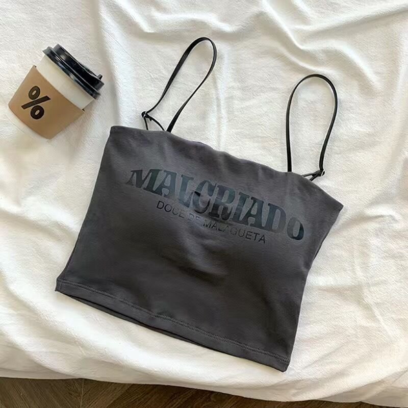 MALCRIADO written Short Camisole — view 5