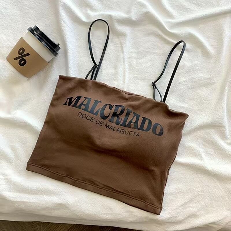 MALCRIADO written Short Camisole — view 6