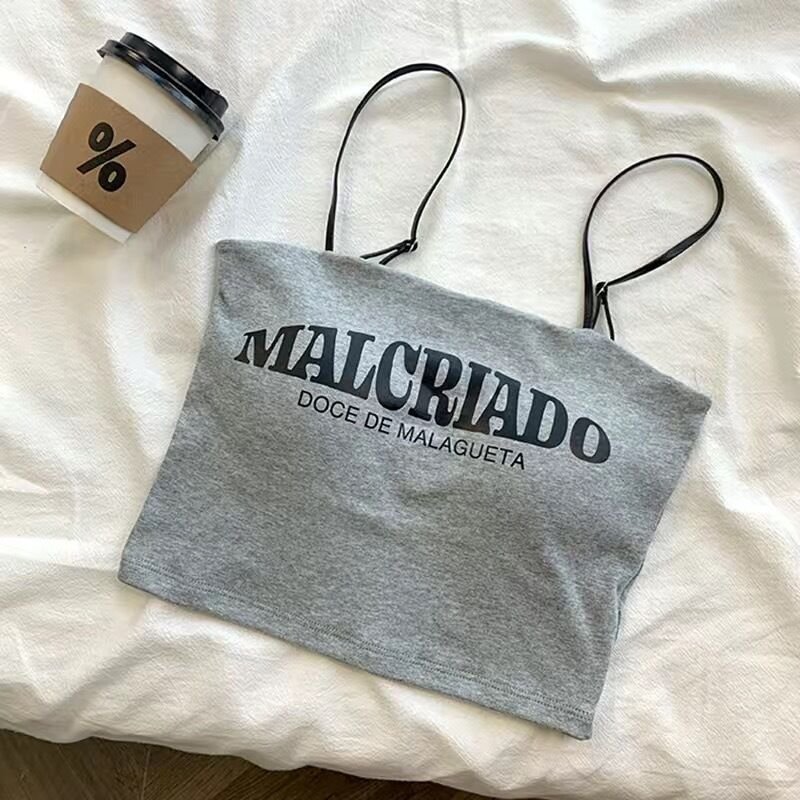 MALCRIADO written Short Camisole — view 8