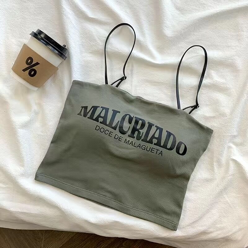 MALCRIADO written Short Camisole — view 9