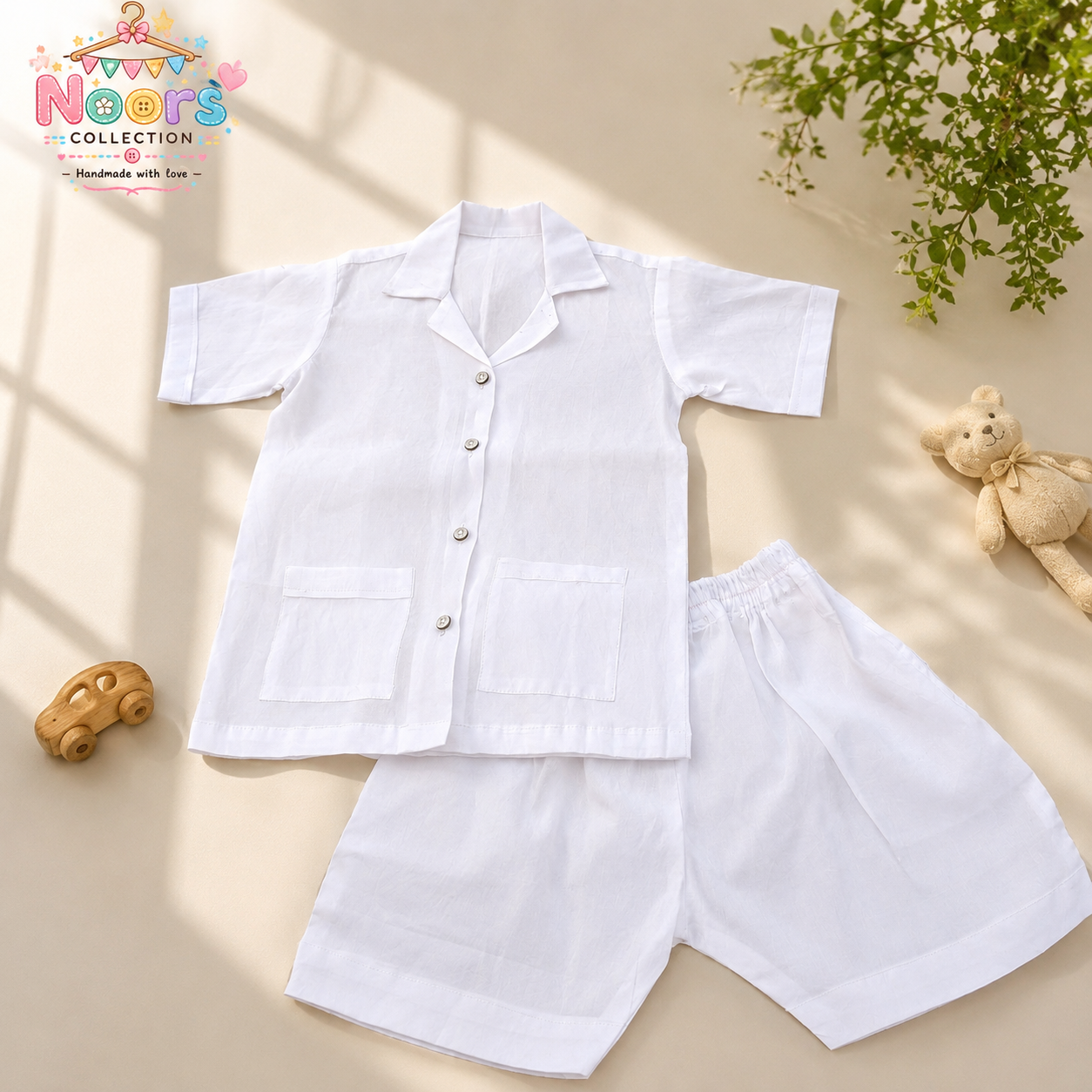 Noor’s Collection Cotton Boys 2-Piece Set