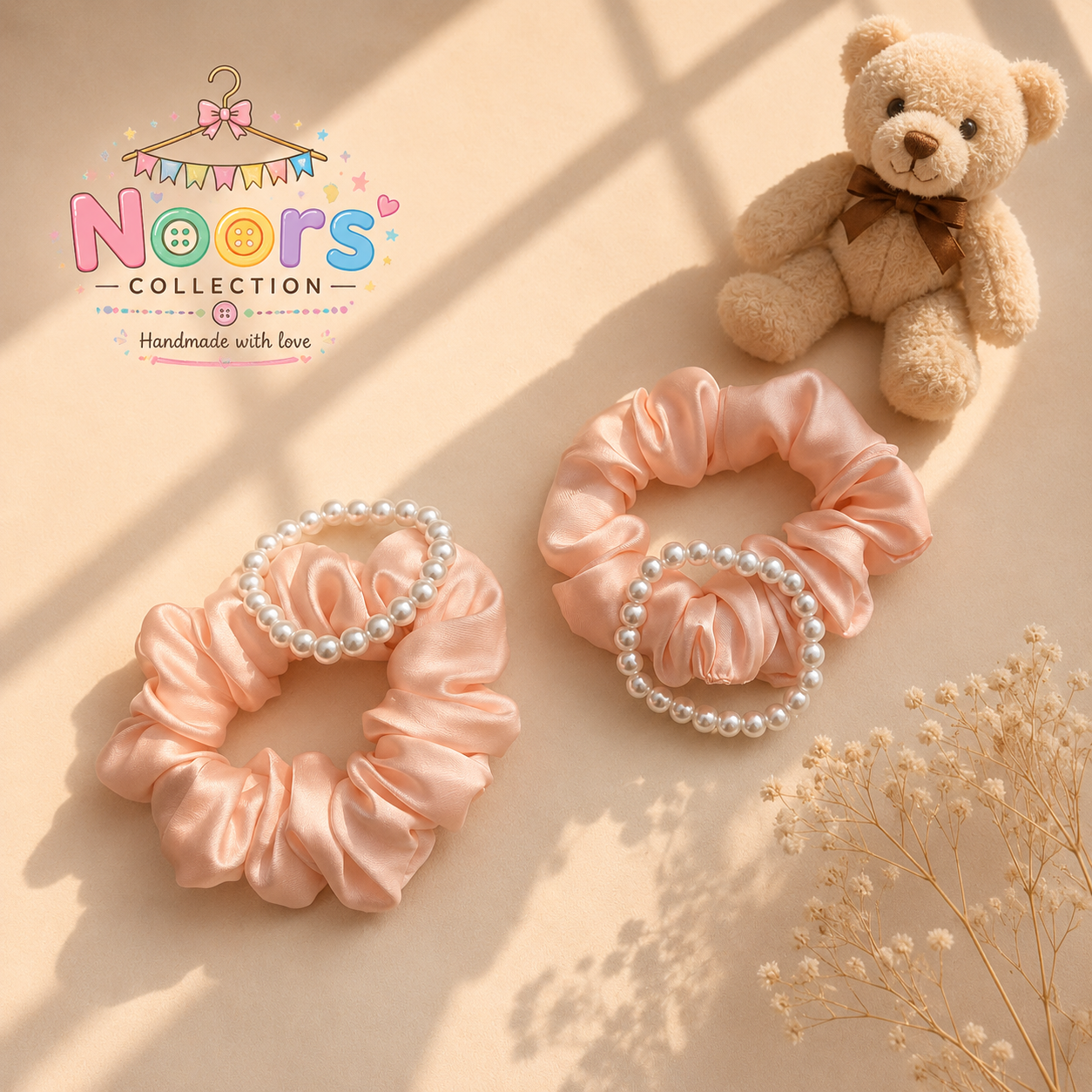 Pack of 1 Scrunchie + 1 Hand Bracelet — view 2