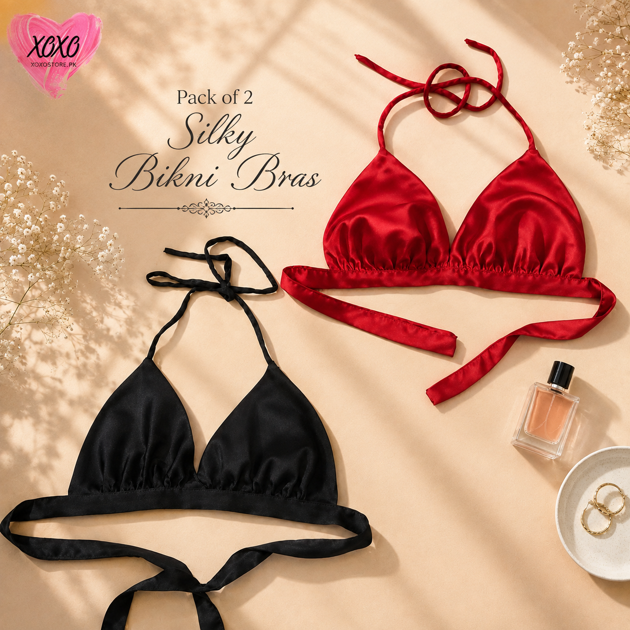 Pack of 2 Silky Bikini Bras — view 2